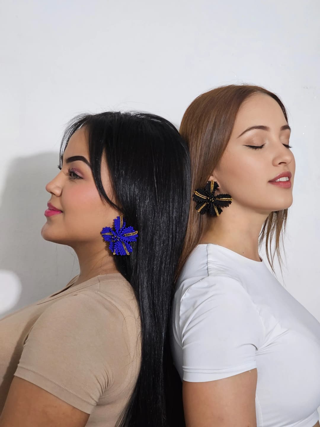 Imagen aretes puestos